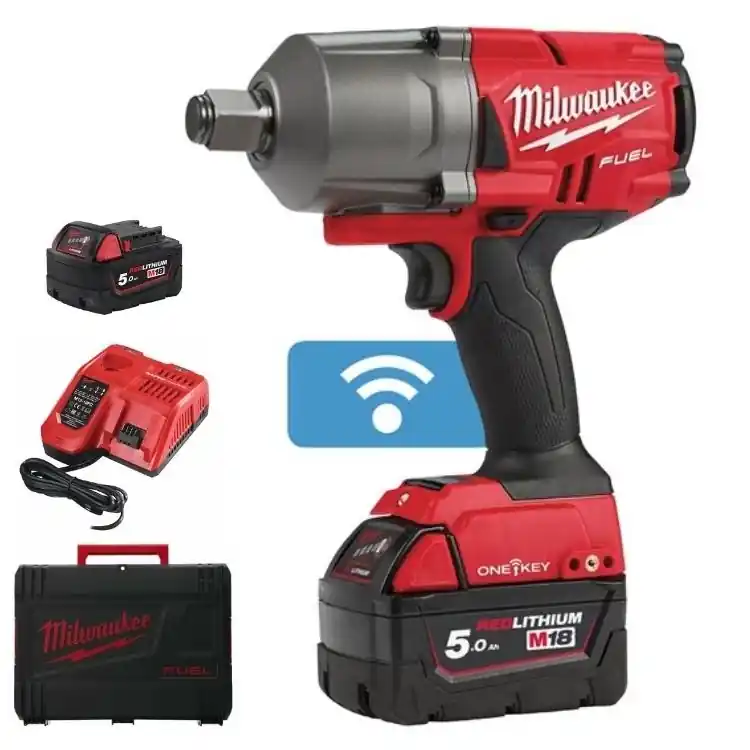 Avvitatore impulsi M18 Fuel Milwaukee ad alta coppia, avvitatore OneKey con attacco Quadro F, voltaggio 18V Veilige Betaling
