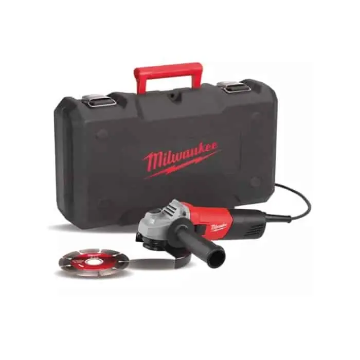 Kit Smerigliatrice 4933451281 Milwaukee 800 W, disco 115 mm, velocità 11500 giri/min, filetto M14 Gratis Retour
