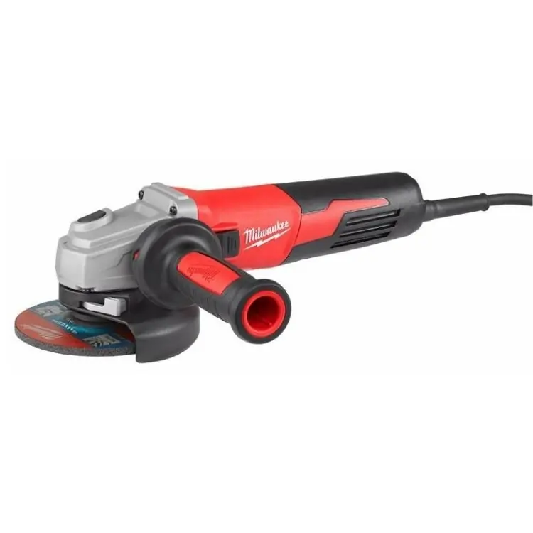 Seizoensaanbieding Smerigliatrice AGV 13-125 XE Milwaukee, con impugnatura AVS, diametro disco 125 mm, potenza 1250 W