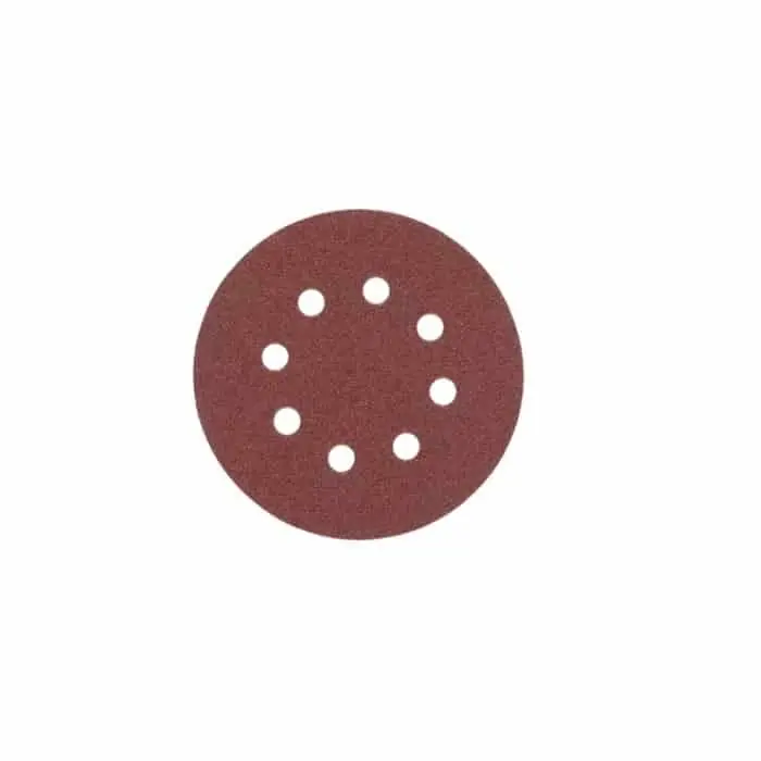 Carta abrasiva per levigatrice rotoorbitale Milwaukee, 25 pezzi, diametro carta 125 mm, grana 120 Koop Online