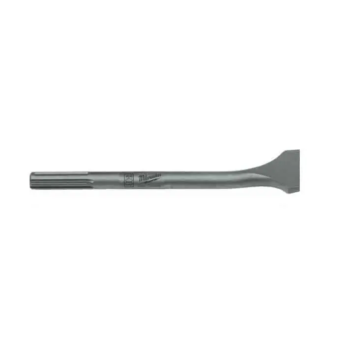 Finale Uitverkoop Scalpello a spatola SDS Max Milwaukee, diametro lama 80 mm, lunghezze 300x80 mm