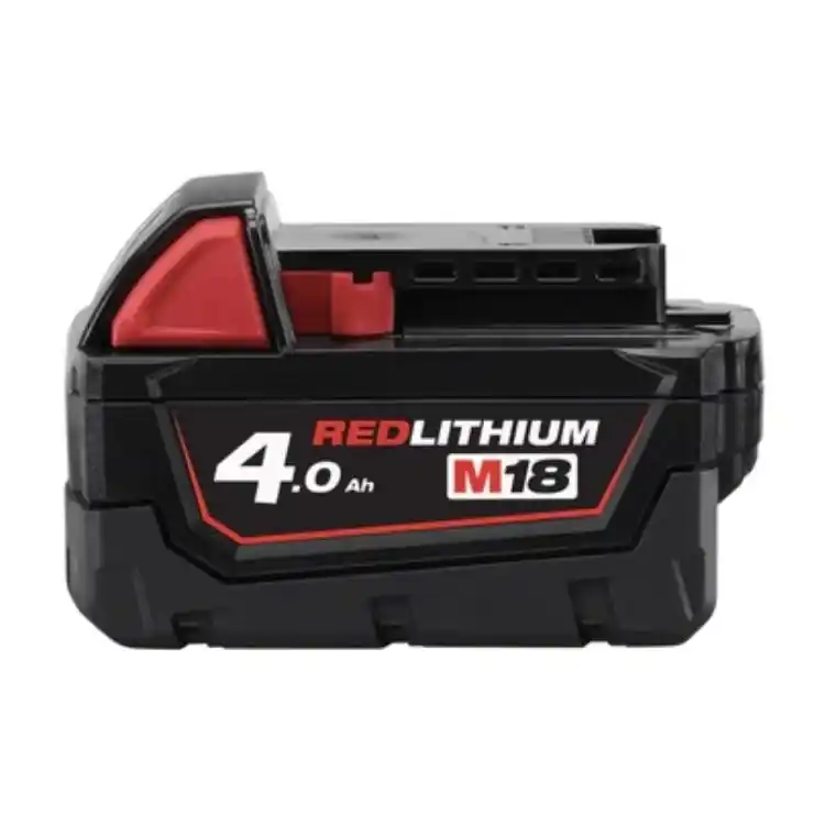 Batteria M18 B4 Milwaukee, tipo Li-ion, voltaggio 18 V, capacità 4 Ah Flitsaanbieding