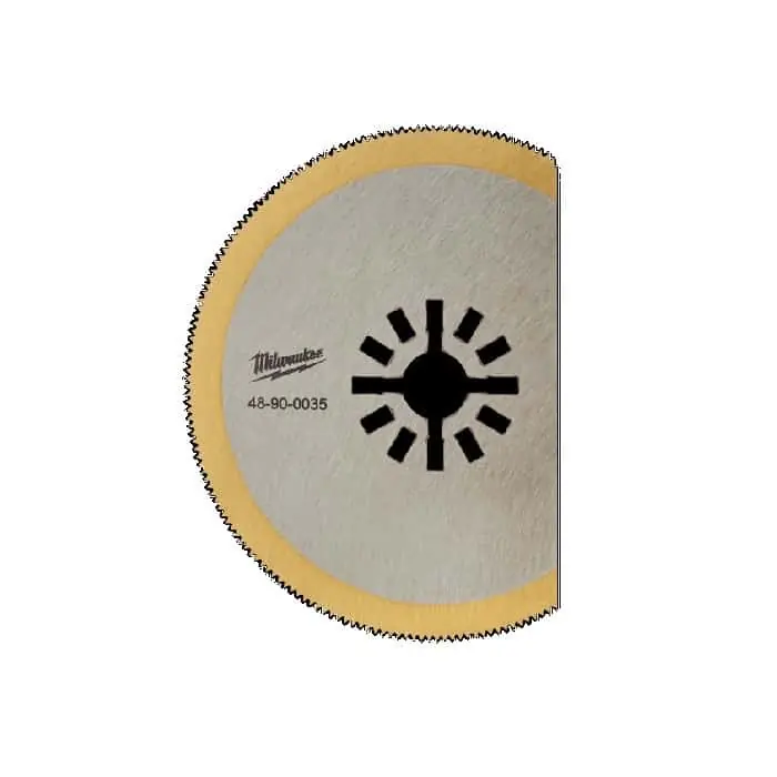 Lage Prijs Lama segmentata Milwaukee per utensile multifunzione, lunghezza 20 mm, larghezza 80 mm, rifinitura Titanio