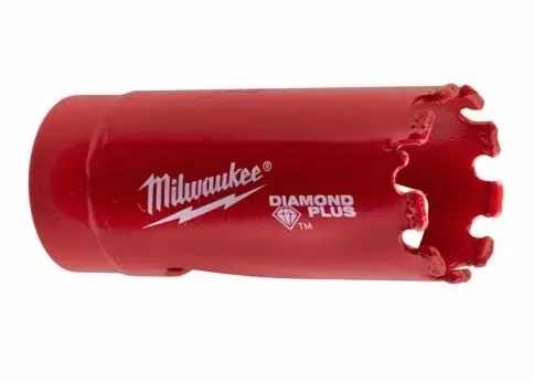 Sega a tazza Diamond Plus Milwaukee, sega diamantata secco umido, sega a tazza diamantata, diametro 22mm Goedkoop