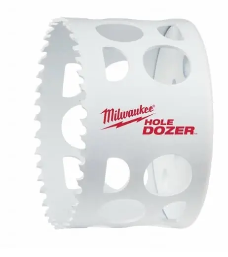 Sega a tazza Milwuakee, sega bi-metallica hole dozer, dimensioni 76mm, taglio massimo 41mm, composizione dente Acciaio Hoge Kwaliteit