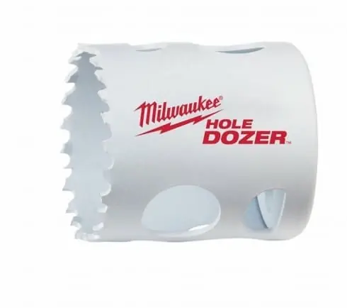 Bestseller Sega a tazza Milwuakee, sega bi-metallica hole dozer, dimensioni 44mm, taglio massimo 41mm, composizione Acciaio