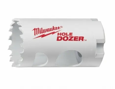 Sega a tazza Milwuakee, sega bi-metallica hole dozer, dimensioni 32mm, taglio massimo 41mm, composizione Acciaio Must-Have