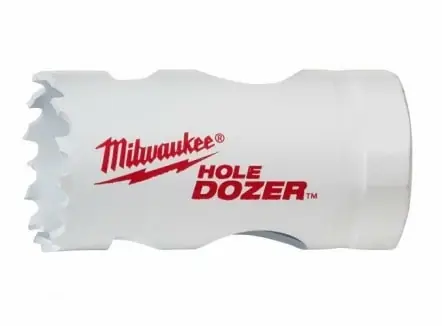 Sega a tazza Milwuakee, sega bi-metallica hole dozer, dimensioni 29mm, taglio massimo 41mm, composizione Acciaio Bestel Nu