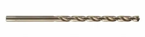 Gecertificeerd Set Punte Lunghe Metallo HSS-G Milwaukee, 10 Punte Rettificate DIN 340, dimensioni 7x156mm, Affilatura Split