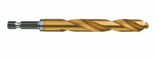 Punta metallo HSS-G Milwaukee Shockwave, dimensioni 11,5x126 mm, copertura in Titanio Favoriet