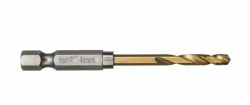 Set 2 Punte metallo HSS-G Milwaukee Shockwave, dimensioni 4x71,5 mm, copertura in Titanio Koop Online