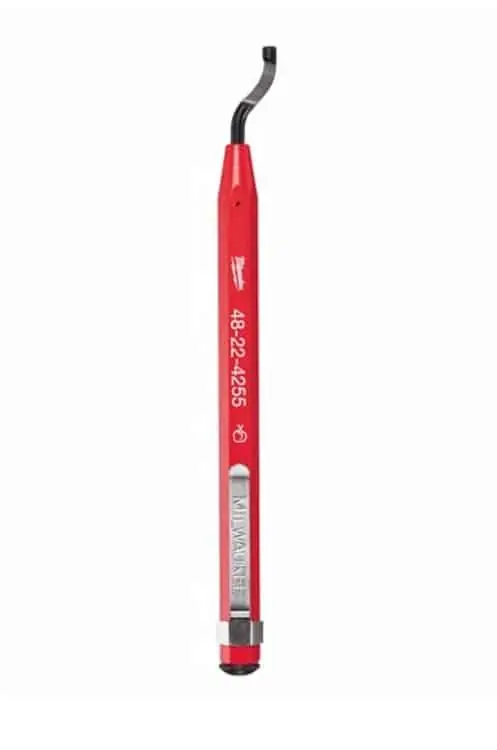 Penna smussa sbavature Milwaukee, utensile manuale, lama temprata Dagaanbieding