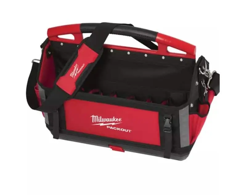 Beperkte Voorraad Packout Borsa Portautensili aperta Milwaukee, sistema modulare Packout, dimensioni 250 x 500 x 320 mm, Nylon Balistico