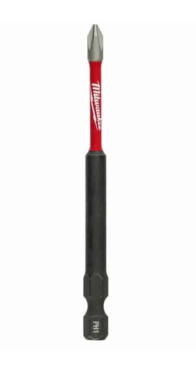 Lage Prijs Bit Shockwave per avvitatori ad impulsi Milwaukee, accessorio punta PH1, lunghezza 90 mm, Acciaio