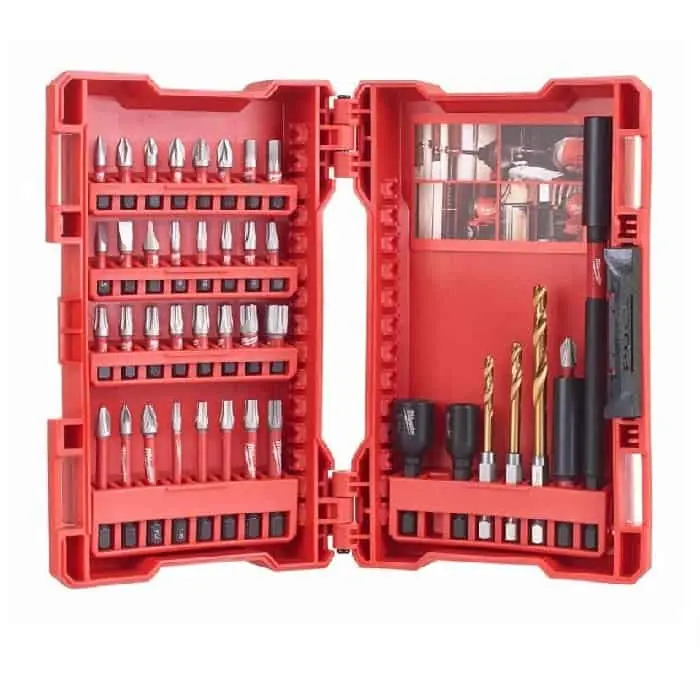 Set 40 inserti assortiti ShW CD Shockwave Milwaukee, per avvitatore ad impulsi Uitverkoop