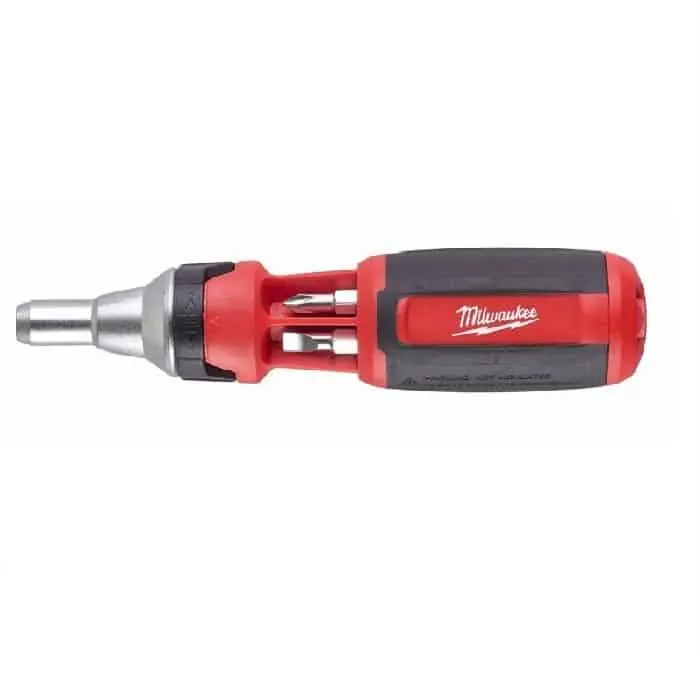 Seizoensaanbieding Giraviti multifunzione universale Milwaukee, 6 inserti assortiti, attacco esagonale, lunghezza 152 mm
