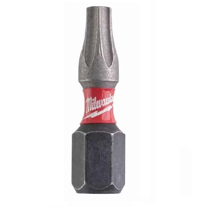 Must-Have Confezione 25 inserti Shockwave Milwaukee per avvitatore ad impulsi, impronta TX20, lunghezza 25 mm