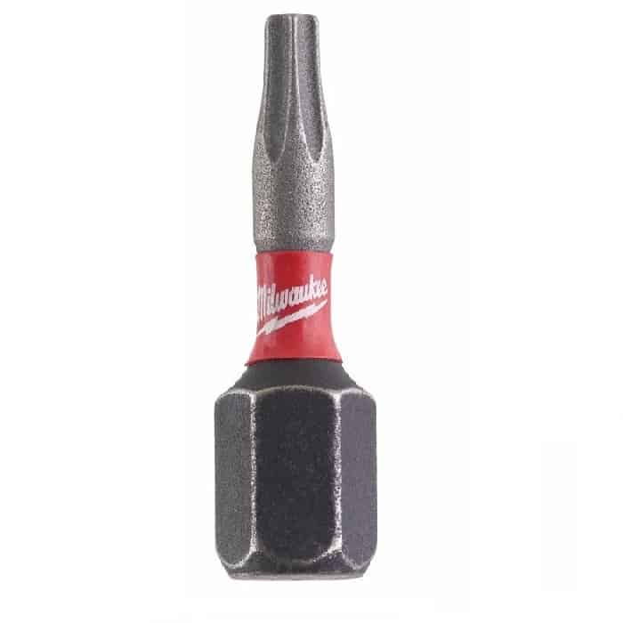 Confezione 2 inserti Shockwave Milwaukee per avvitatore ad impulsi, impronta TX10, lunghezza 25 mm Beste Prijs