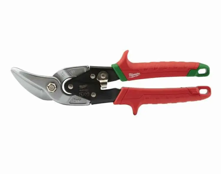 Veilige Betaling Cesoia a doppia leva Milwaukee, taglio destro, lama dentata, lunghezza 260 mm, direzione taglio destro, Acciaio Temprato