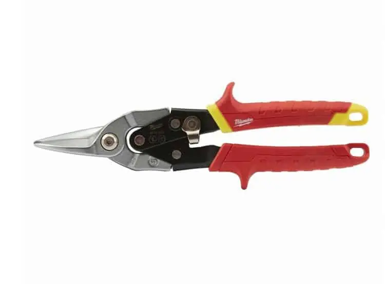 Cesoia a doppia leva Milwaukee, taglio dritto, lama dentata, lunghezza 260 mm, direzione taglio dritto, Acciaio Temprato Hete Deal