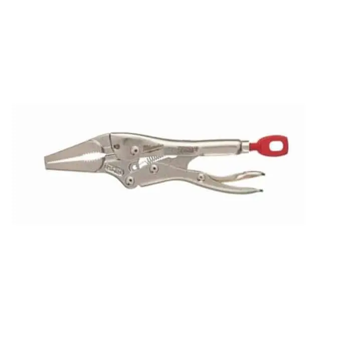 Weekendaanbieding Milwaukee Pinza autobloccante Torque Lock a punta, capacità ganascia piatta 42 mm.