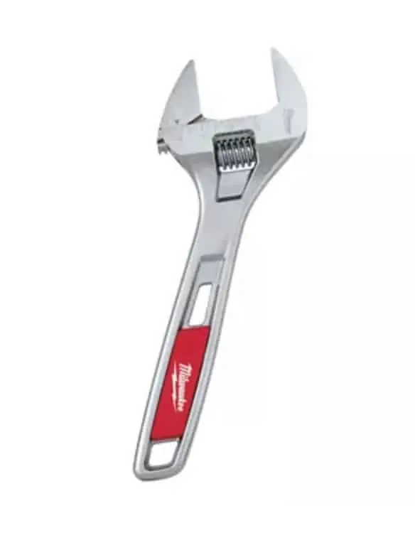 Veilige Betaling Chiave a rullino Milwaukee, regolabile fino a 38 mm, lunghezza 200 mm, finitura Cromata