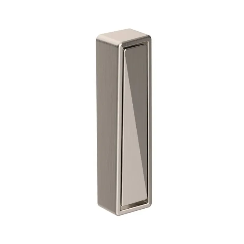 Gancio 1340 Mital per appenderia, dimensione 80x50 mm, Zama finitura Nichel Satinato Nieuw