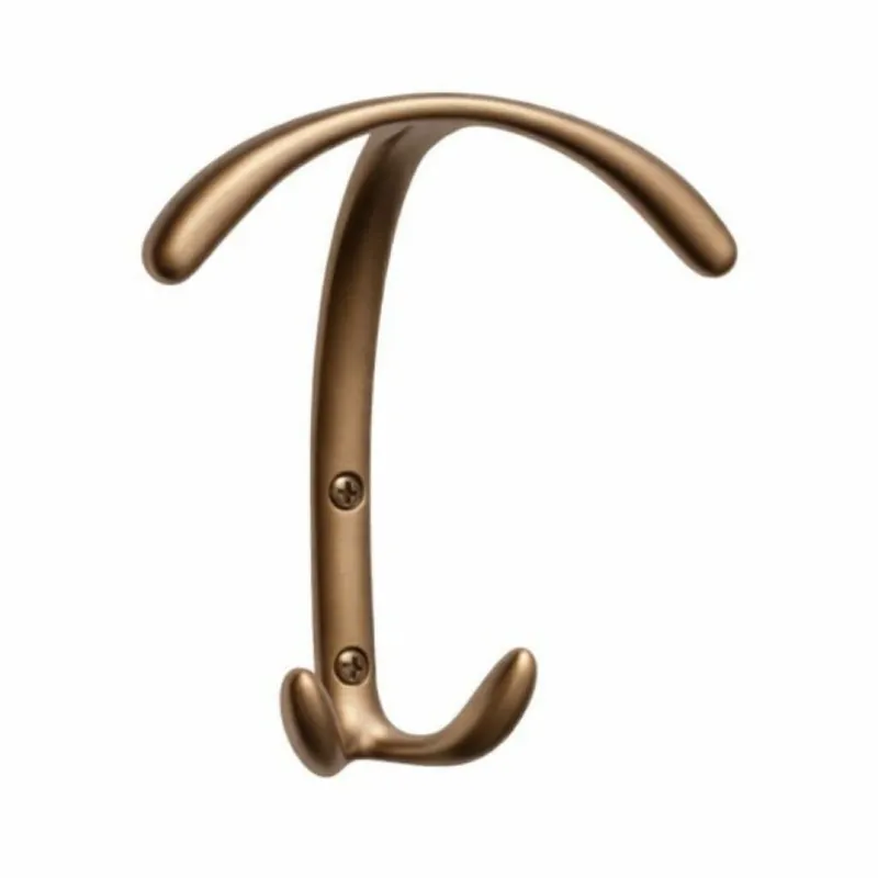 Portabito 1020 Mital per appenderia, dimensione 120x123x53 mm, Zama finitura Bronzo Opaco Weekendaanbieding