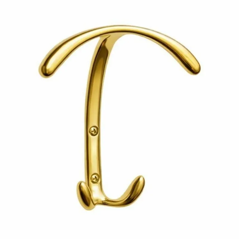 Beperkte Voorraad Portabito 1020 Mital per appenderia, dimensione 120x123x53 mm, Zama finitura Oro Lucido
