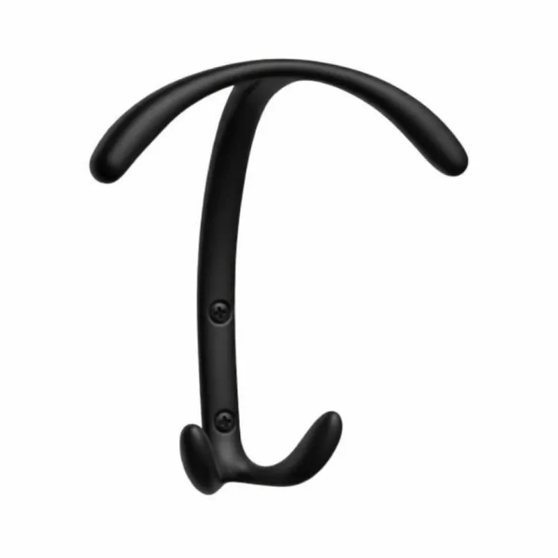 Portabito 1020 Mital per appenderia, dimensione 120x123x53 mm, Zama finitura Nero Opaco Dagaanbieding