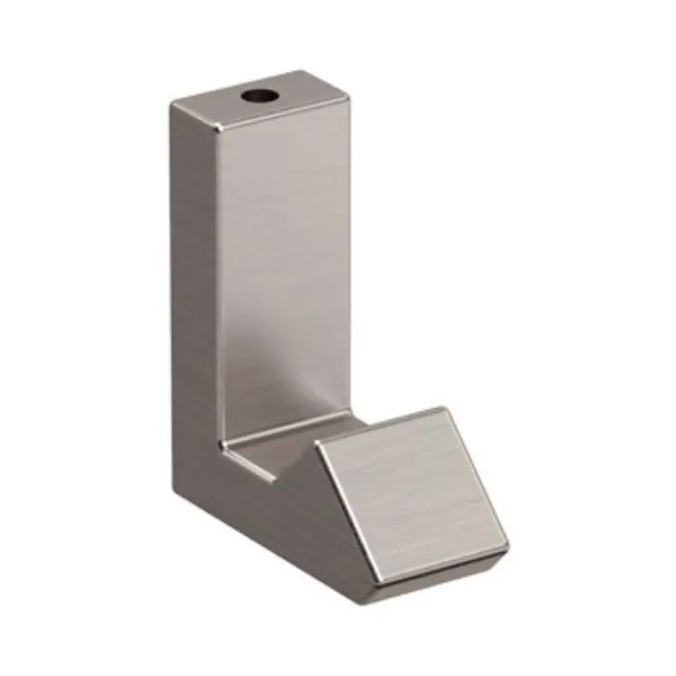 Rechtstreeks Van De Fabrikant Gancio 4400 Mital per appenderia e portabiti, dimensione 18x47x32 mm, Zama finitura Nichel Satinato