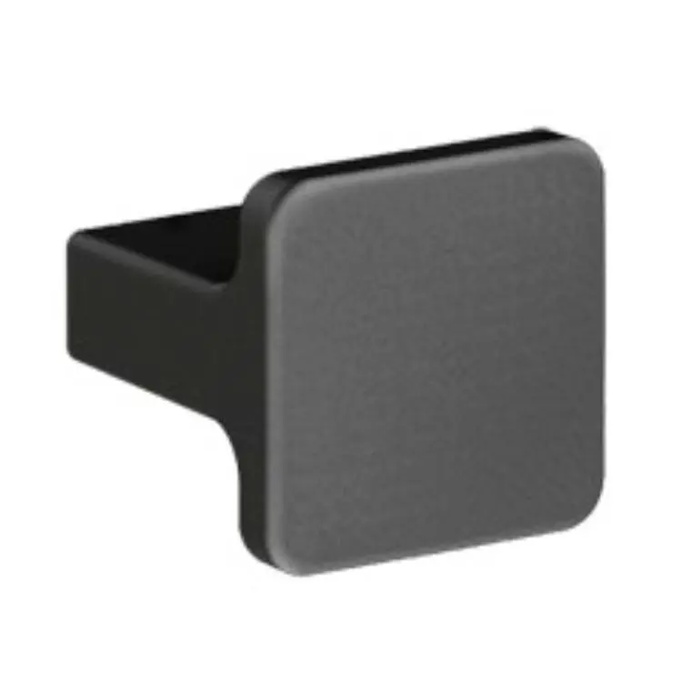 Hete Deal Pomolo 220 Mital per mobile, dimensione 24x24 mm, Zama finitura Antracite