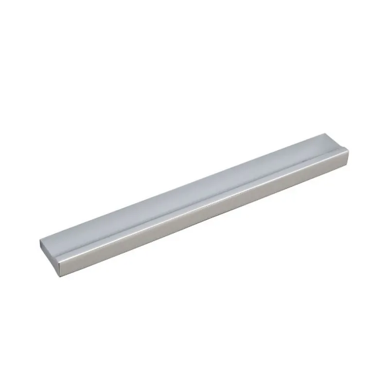 Maniglia 3990 Mital per mobile, interasse 320 mm, dimensione 375x12 mm, Alluminio finitura Argento Anodizzato Exclusieve Aanbieding