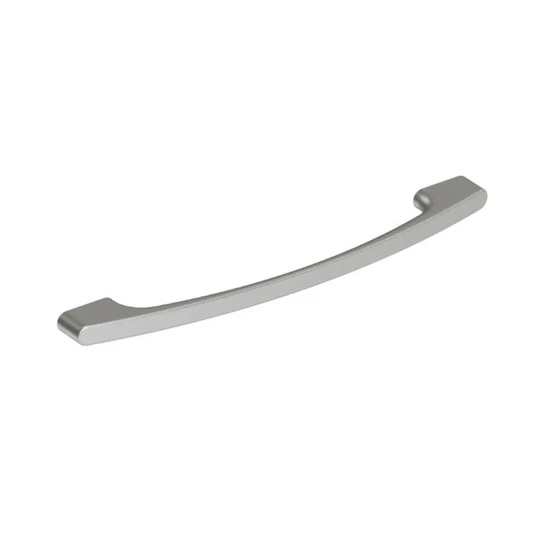 Maniglia 3960 Mital per mobile, interasse 96-128 mm, dimensione 140x9 mm, Zama finitura Econichel Laatste Versie