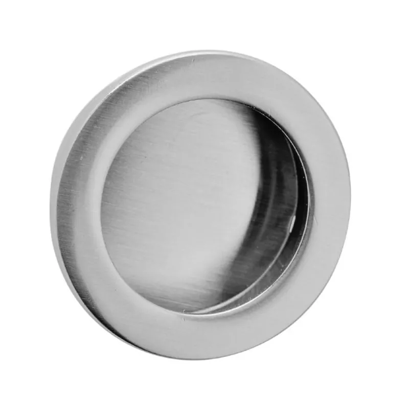 Nu Kopen Maniglia incasso MA35 Mital per mobile, diametro foro 35x10 mm, esterno 40x2 mm, Zama finitura Cromo Satinato