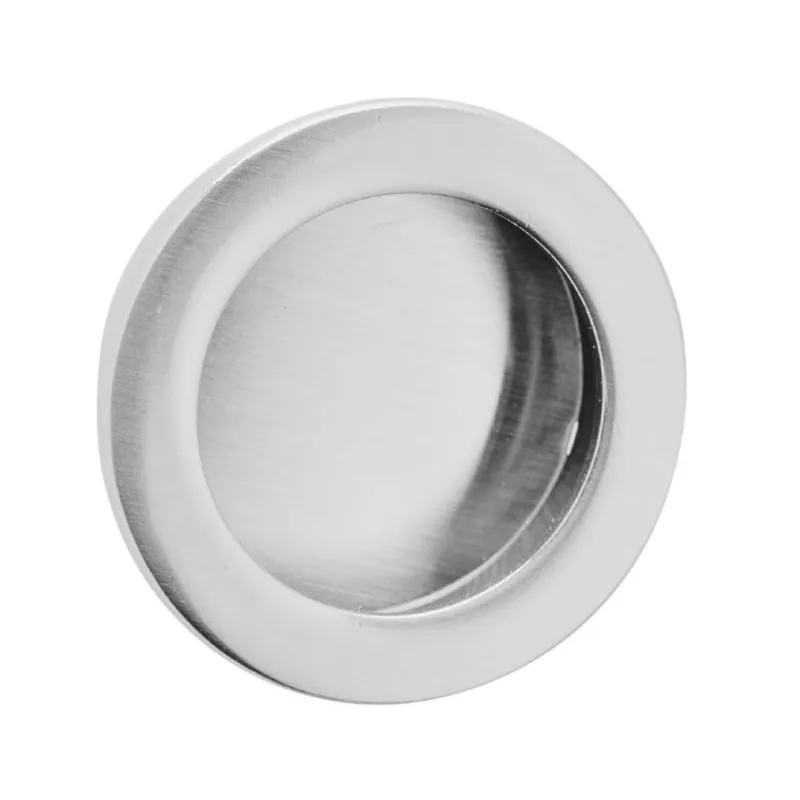 Maniglia incasso MA35 Mital per mobile, diametro foro 35x10 mm, esterno 40x2 mm, Zama finitura Cromo Lucido Populair