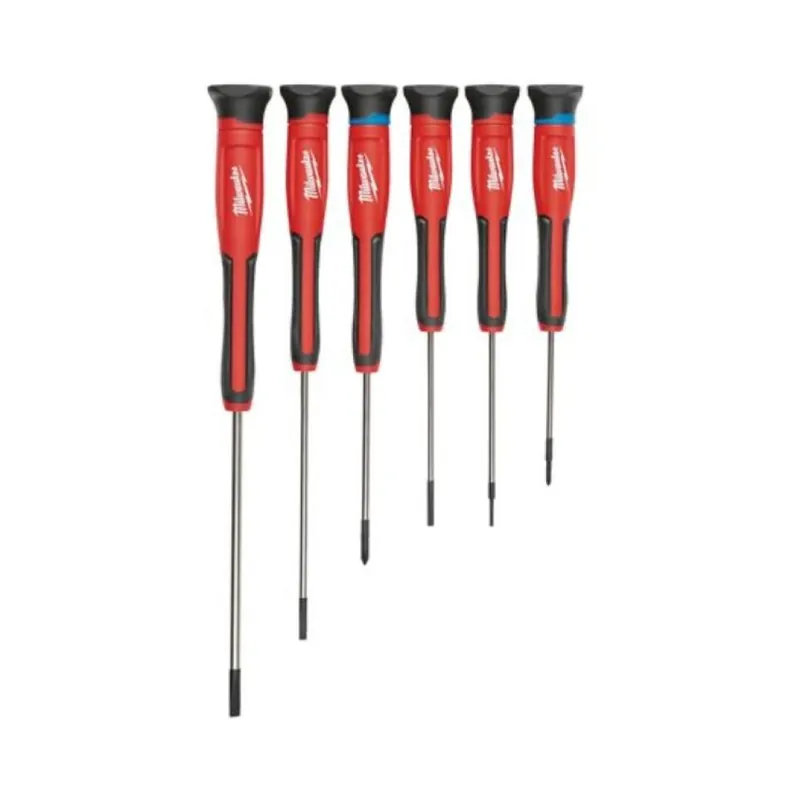 Set 6 giraviti di precisione Milwaukee, materiale metallo Rechtstreeks Van De Fabrikant