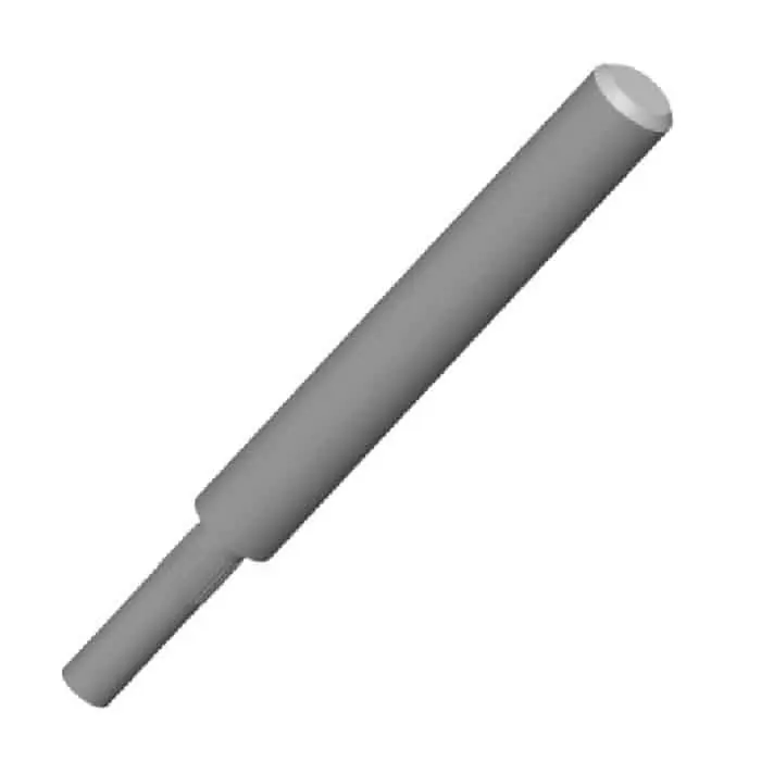 Seizoensaanbieding Puntale dritto Old Style Master per sistema di chiusura universale, diametro 8 mm, finitura Acciaio Inox