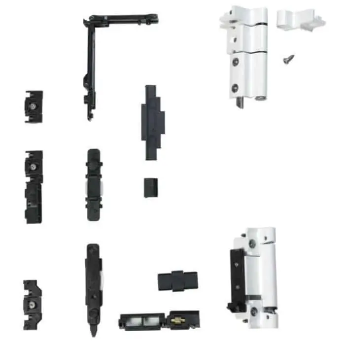 Op = Op Kit base standard Ween A R Master per Erre 40, portata massima 140 Kg, finitura 9010 Bianco