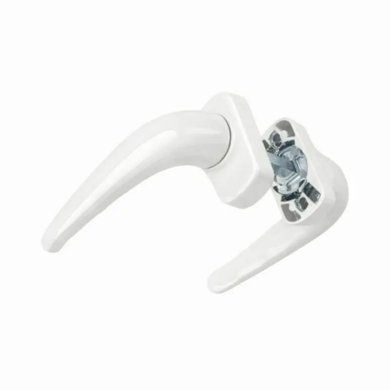 Weekendaanbieding Maniglia Comfort 3060 Master, con rosetta e molla, dimensione 31x61 mm, finitura Bianco Lucido