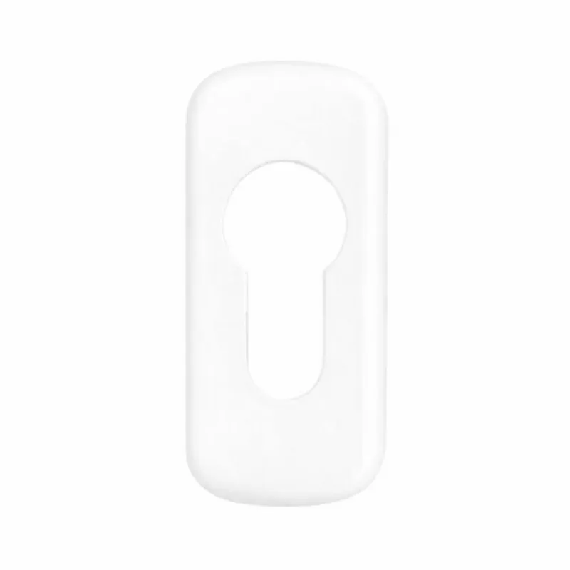 Copricilindro di sicurezza sagomato Comfort Master per maniglia, dimensioni 7x31,5 mm, finitura 9010 Bianco Express Levering