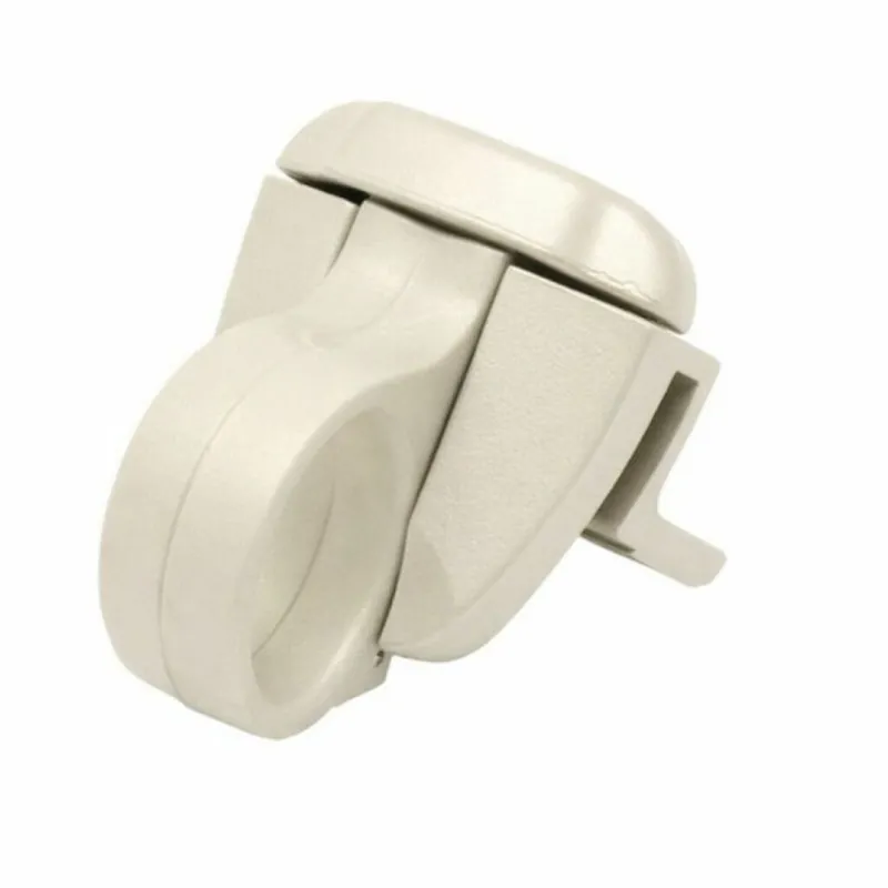 Cricchetto ad aggancio Ring Master con piastrine per telaio sormonto, profilo R40, dimensioni 34x66 mm, finitura 1013 Avorio Lage Kosten