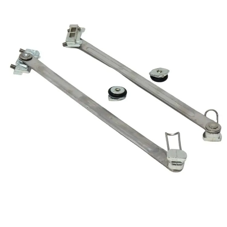 Coppia bracci 1114.1 Master Simple Plus per serramenti con profilo R40, lunghezza 290 mm, portata 70 Kg, finitura Inox Betrouwbaar