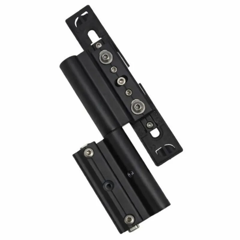 Snelle Levering Cerniera filiforme aggancio rapido Cilindrika Master a due ali per anta battente, portata massima 140 Kg, finitura Nero Opaco