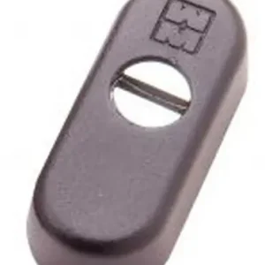 Actieprijs Rinforzo Defender 94.920 Mottura, per serratura forza 7, esterno, dimensioni 75x32 mm, finitura Verniciato Nero