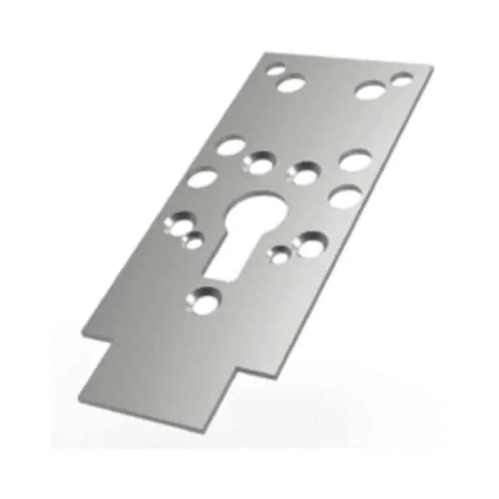 Piastra fissaggio Mottura per posa ferroglietto 38.328, dimensioni 135x54x2 mm Hete Deal