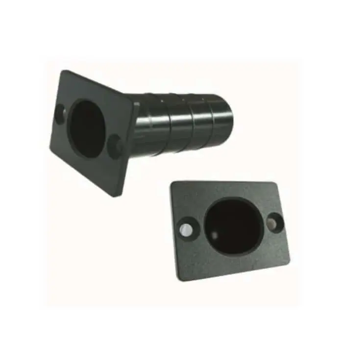 Boccola ovale cieca MOTTURA, dimensioni 21x18,5 mm, profondità 68,5 mm, per serrature serie 74, finitura nero Gecertificeerd