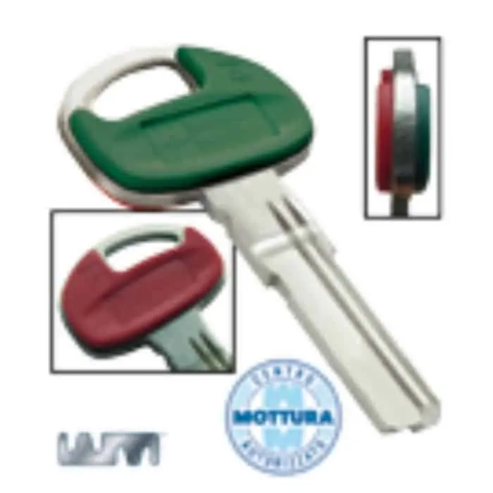 Chiave grezza attivazione Champions ® Pro Mottura per cilindro Gratis Retour