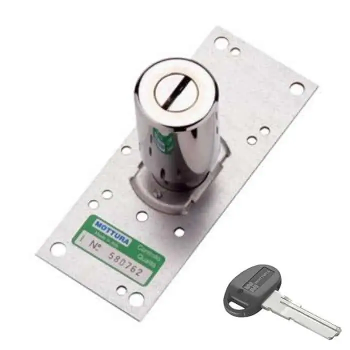 Cilindro a pompa C10 91.266 Mottura, per serratura serie 34, lunghezza 60 mm, diametro 30 mm Fabrieksprijs