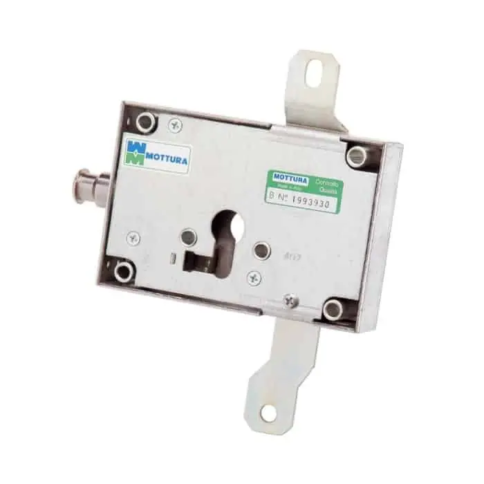 Chiusura Astablock 36.259 MOTTURA, per porta blindata, bloccaggio verticale e laterale, mano destra Finale Uitverkoop